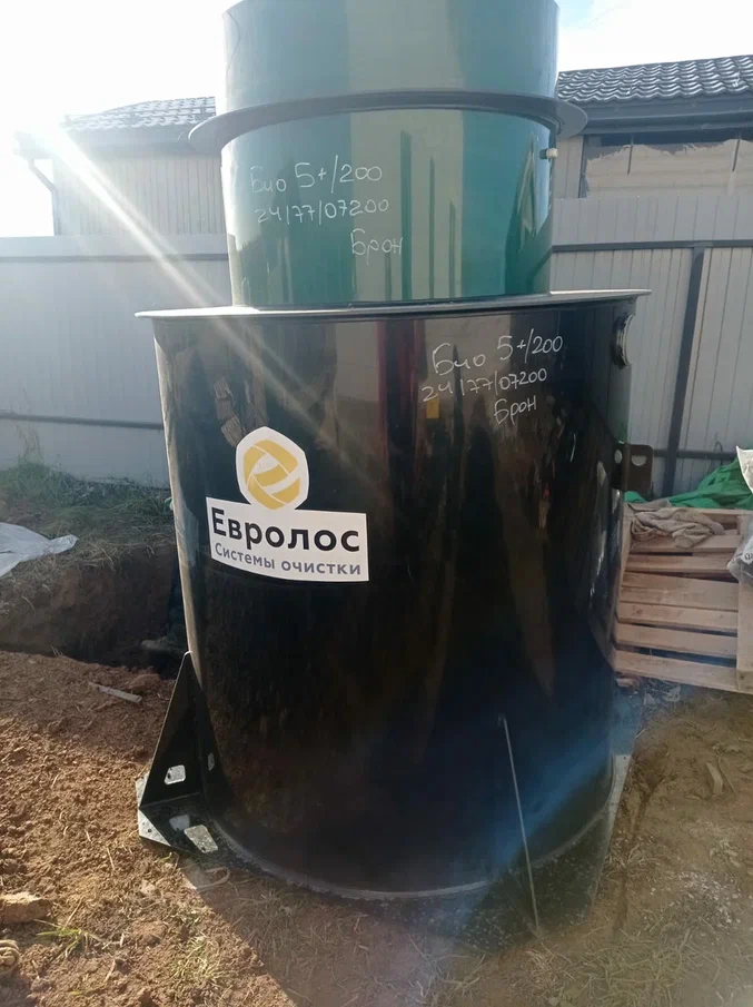 Станция Евролос Био 5 на объекте